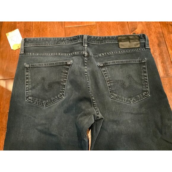 AG Adriano Goldschmied Men's "The Graduate" Tailored Leg Blue Jeans, Size 36 - Picture 6 of 8